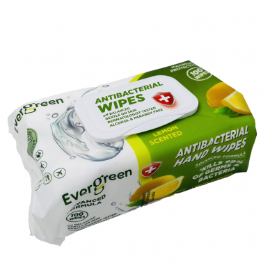 Drėgnos servetėlės Antibacterial Wipes